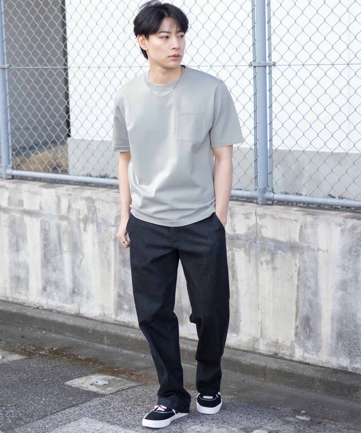 NAVY 14GニットTシャツ メンズ ネコポス 対応商品
