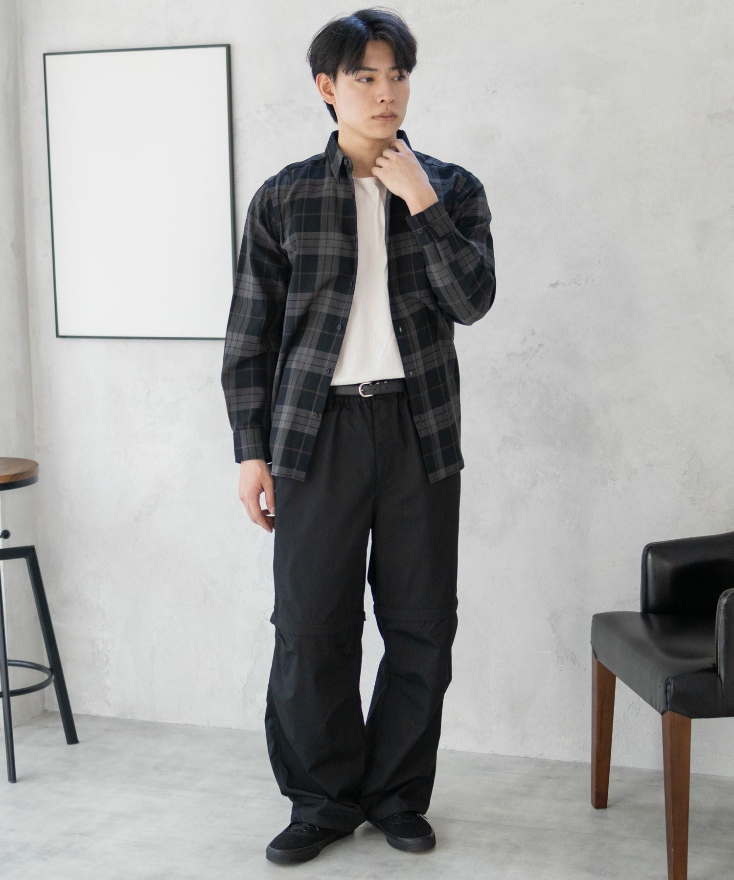 NAVY コンバーチブルパンツ メンズ