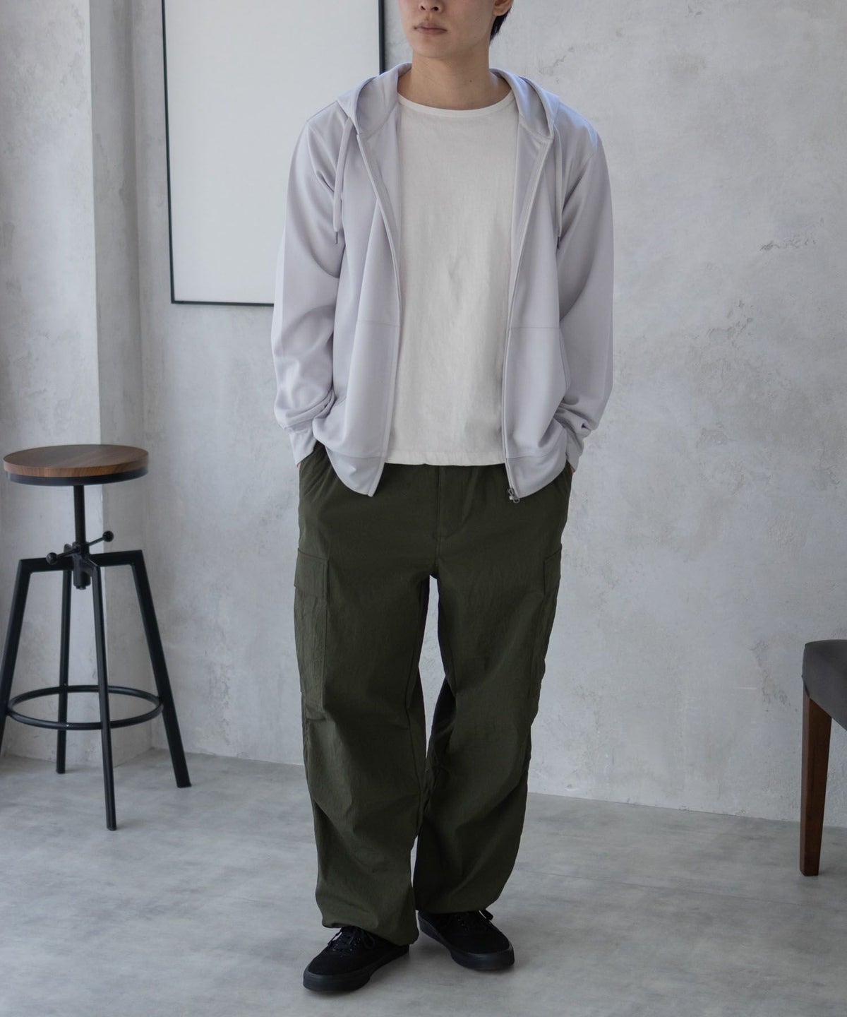 NAVY カーゴパンツ メンズ