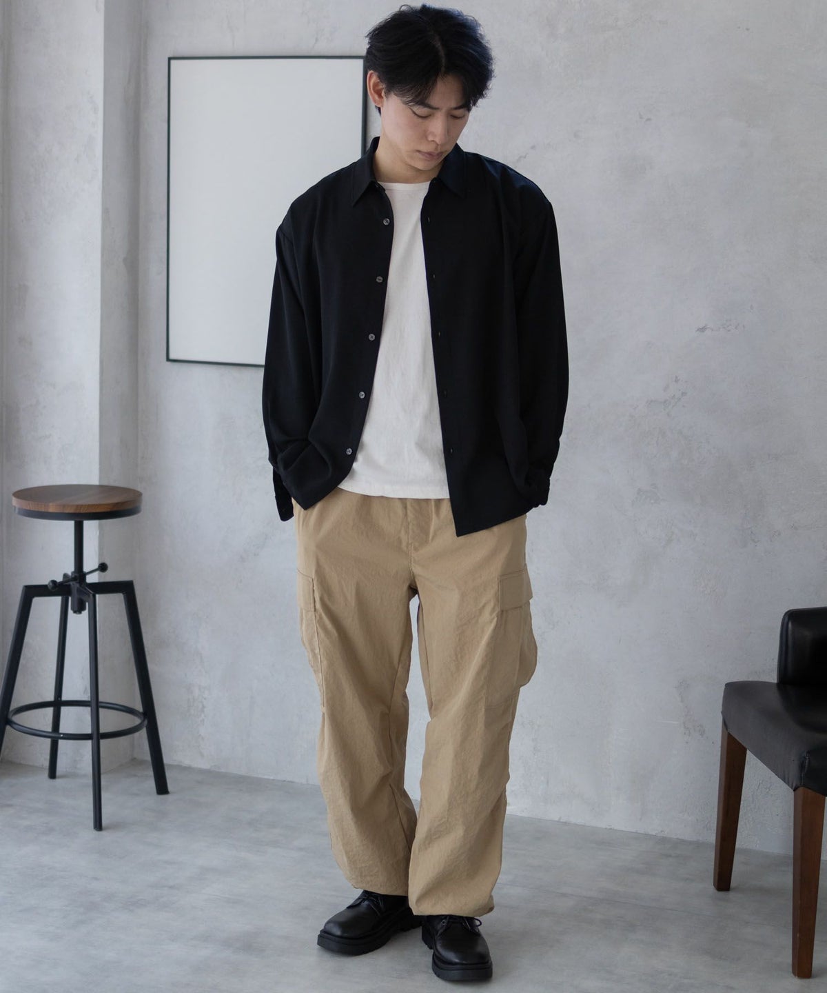 NAVY カーゴパンツ メンズ