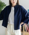 nAvy ショート丈7分袖シャツ レディース商品サムネイル-1