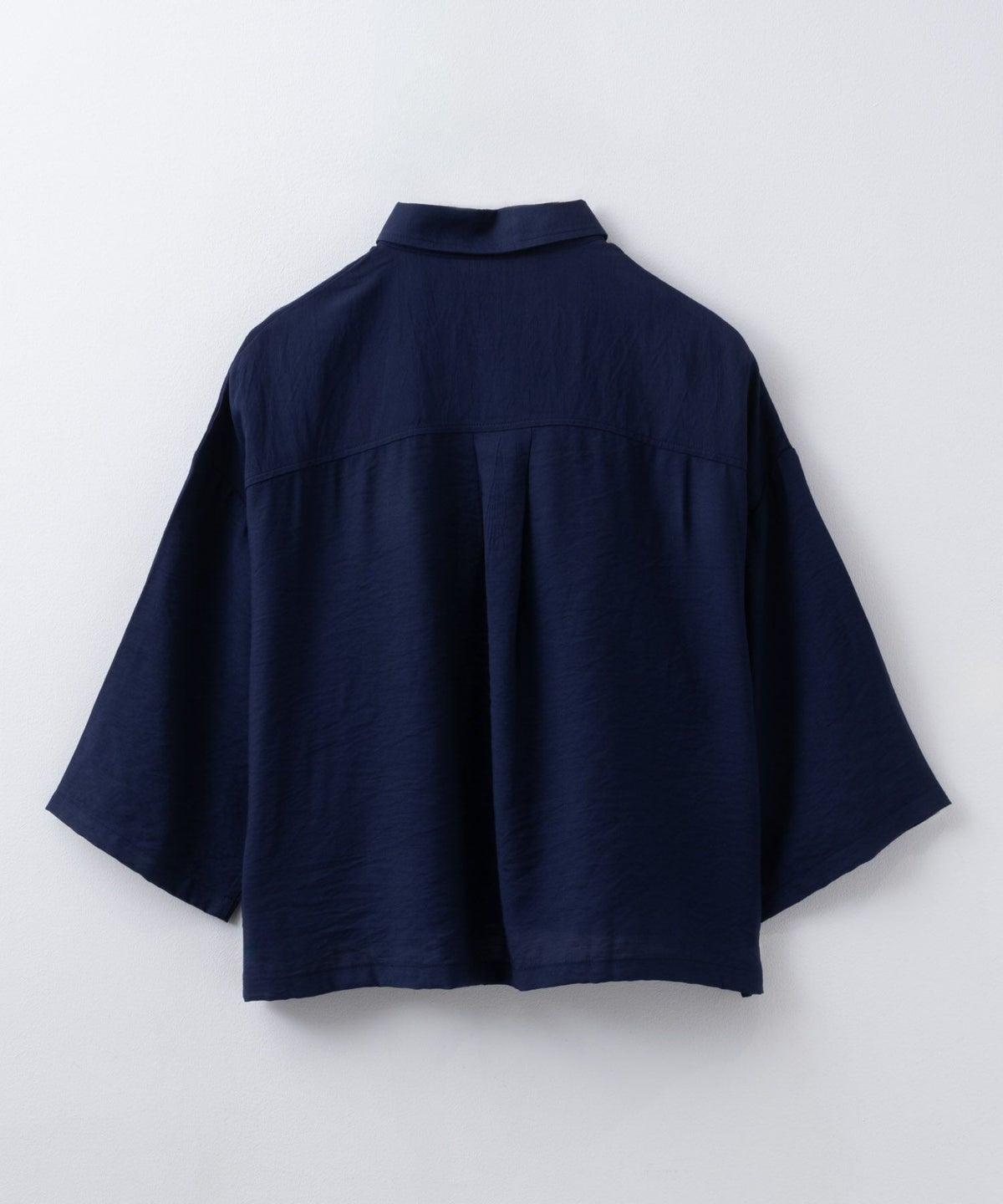 nAvy ショート丈7分袖シャツ レディース