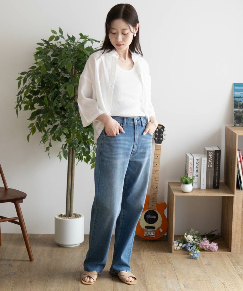 nAvy ショート丈7分袖シャツ レディース商品画像-35