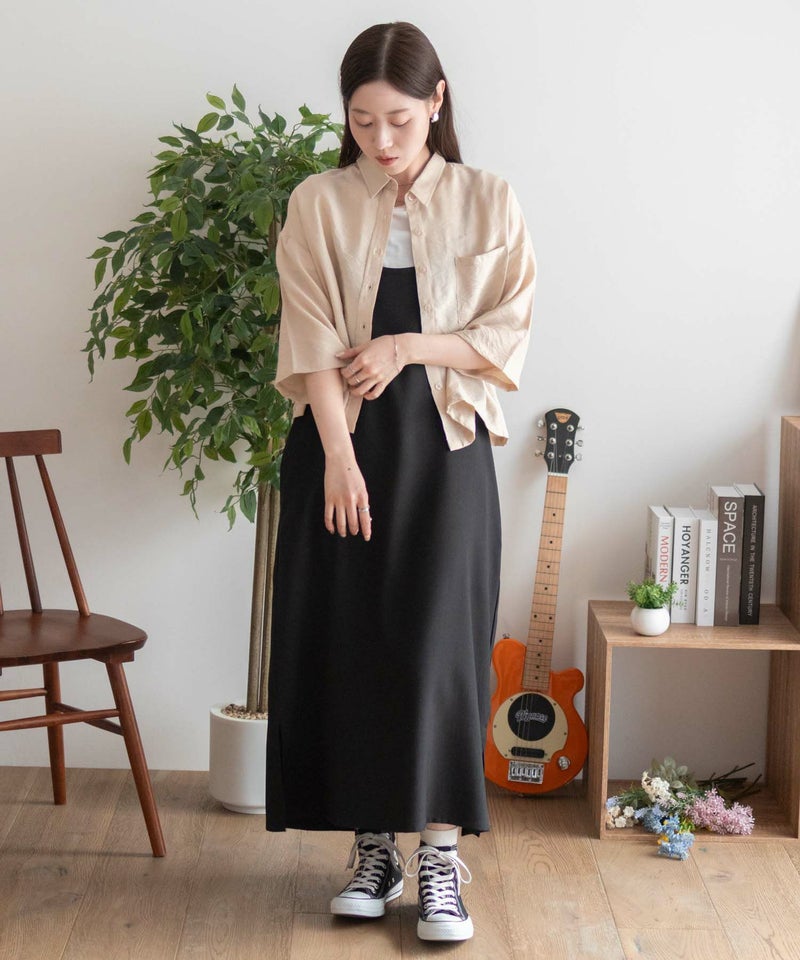 nAvy  ショート丈7分袖シャツ レディース商品画像-36