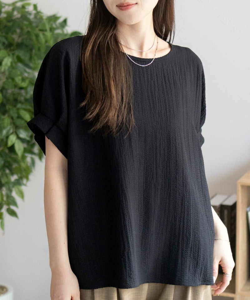 nAvy  袖口タックブラウス レディース商品画像-1