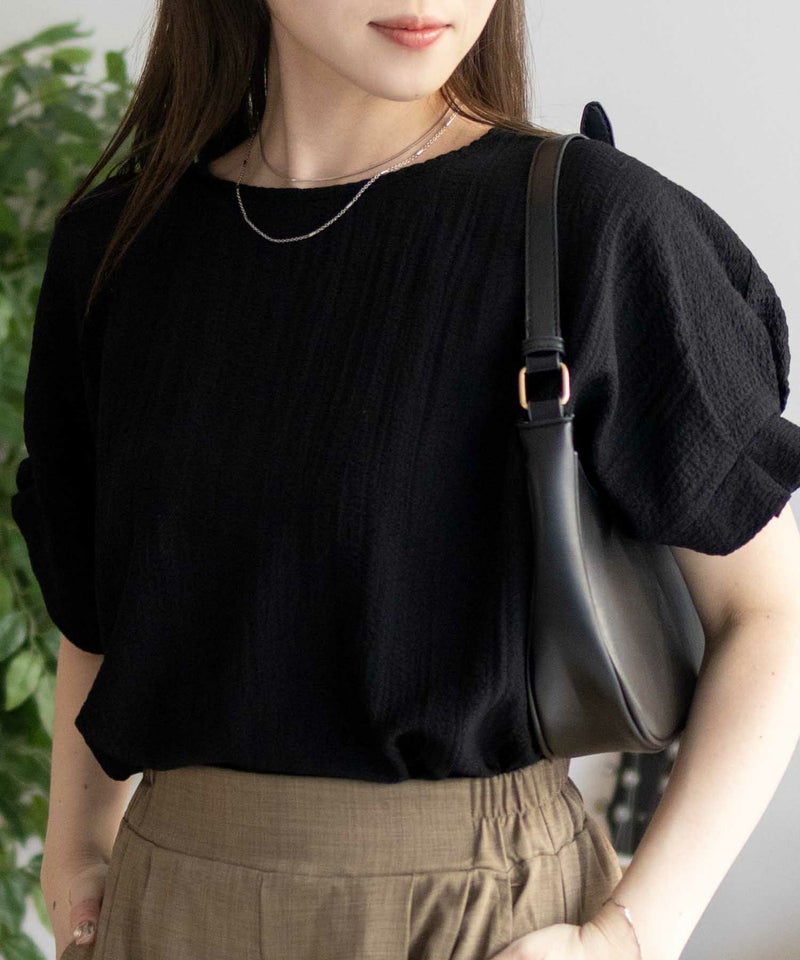 nAvy 袖口タックブラウス レディース商品画像-7