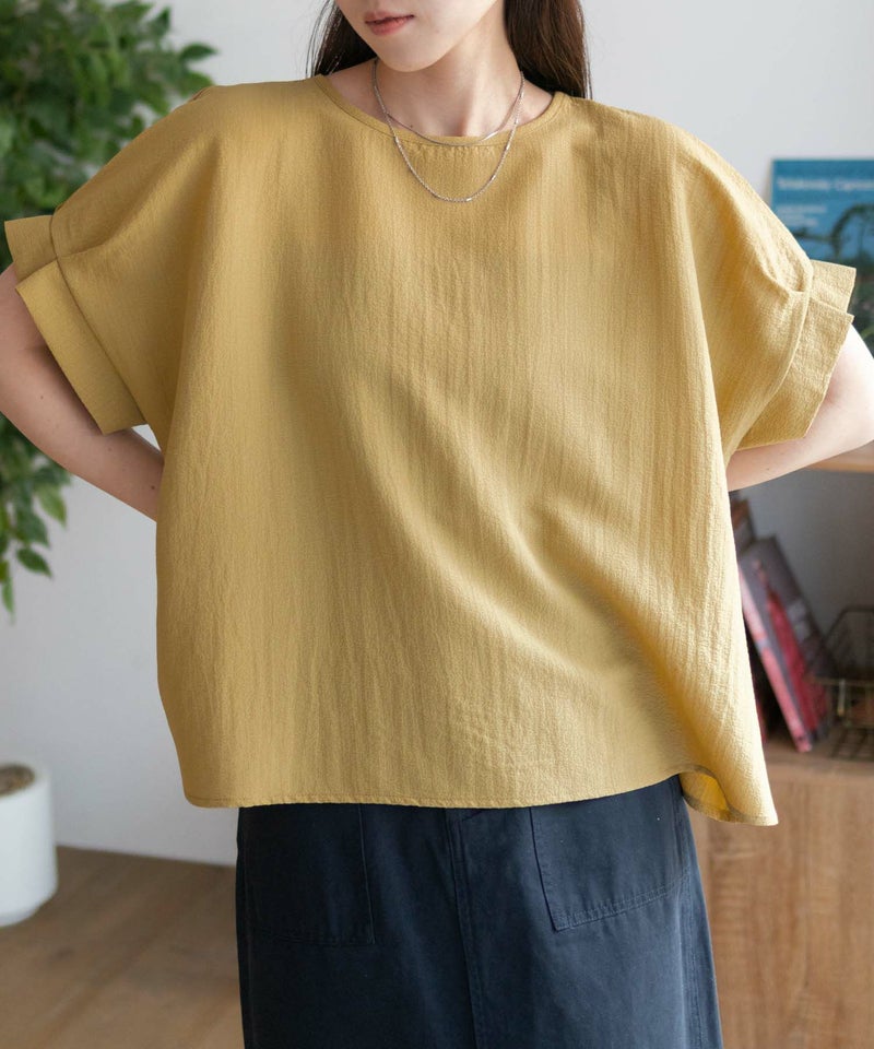 nAvy  袖口タックブラウス レディース商品画像-18