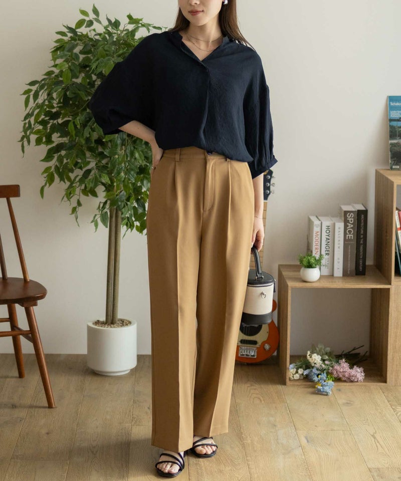 nAvy スラブスキッパーブラウス レディース商品画像-17