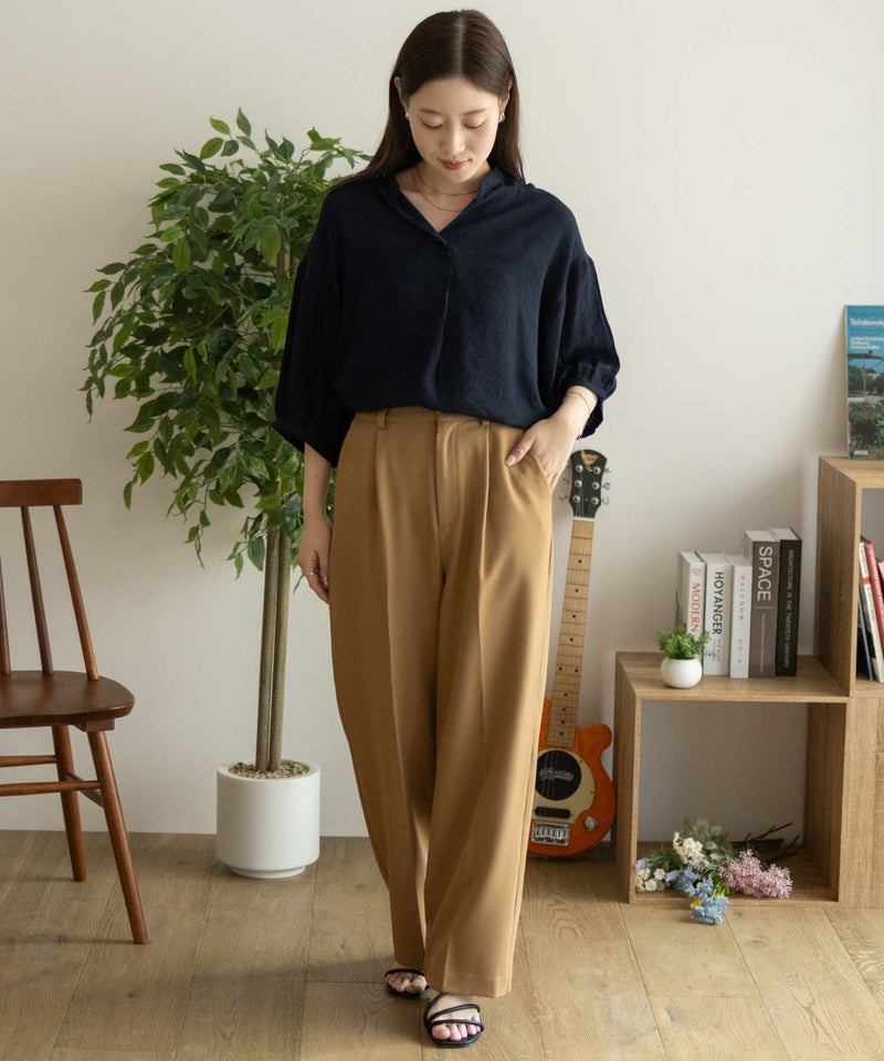 nAvy スラブスキッパーブラウス レディース商品画像-36