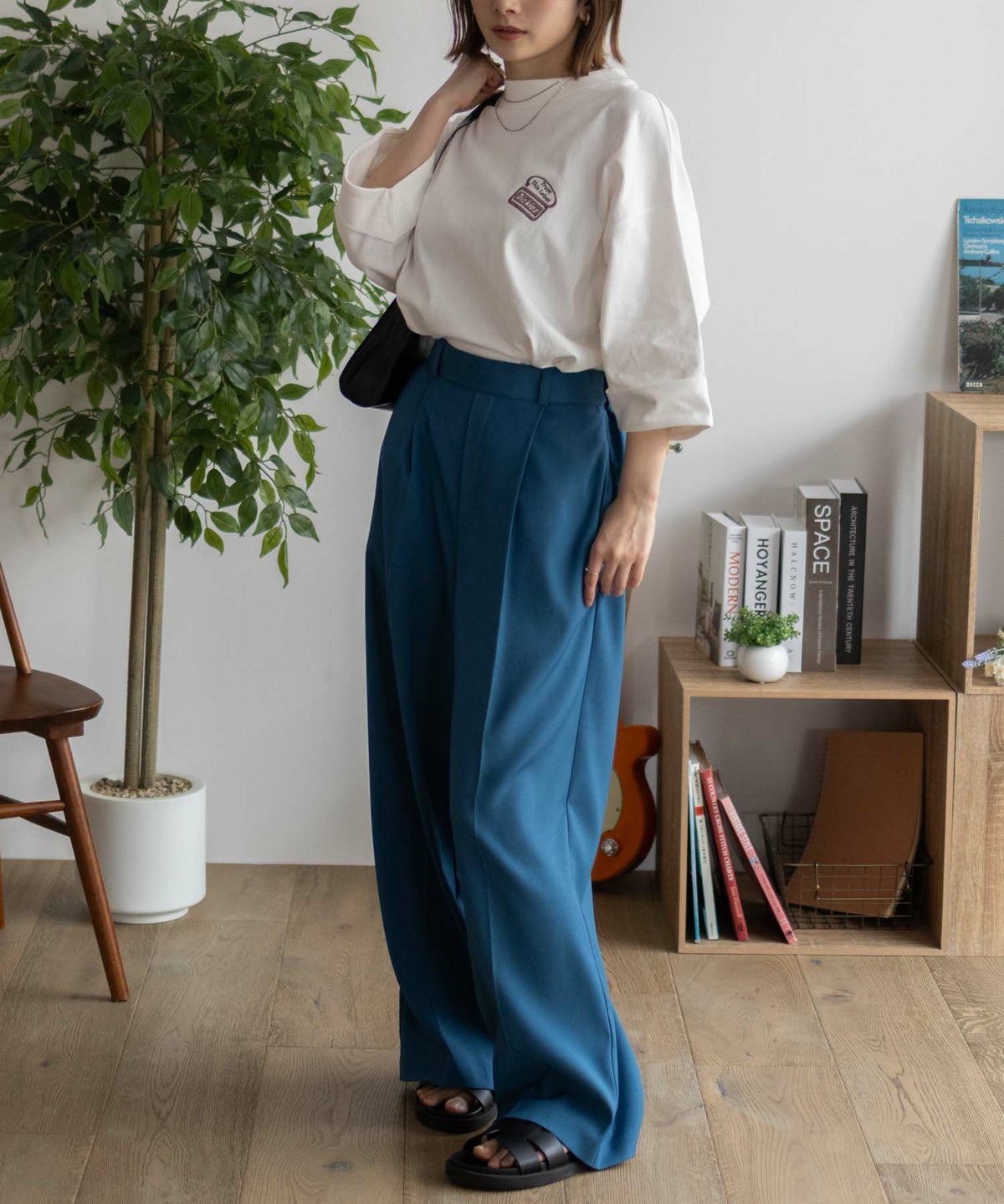 Dickies 刺繍ロールアップTシャツ レディース ネコポス 対応商品