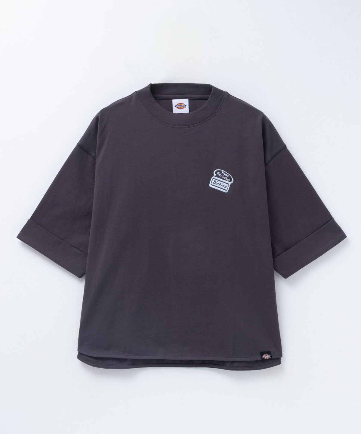 Dickies 刺繍ロールアップTシャツ レディース ネコポス 対応商品