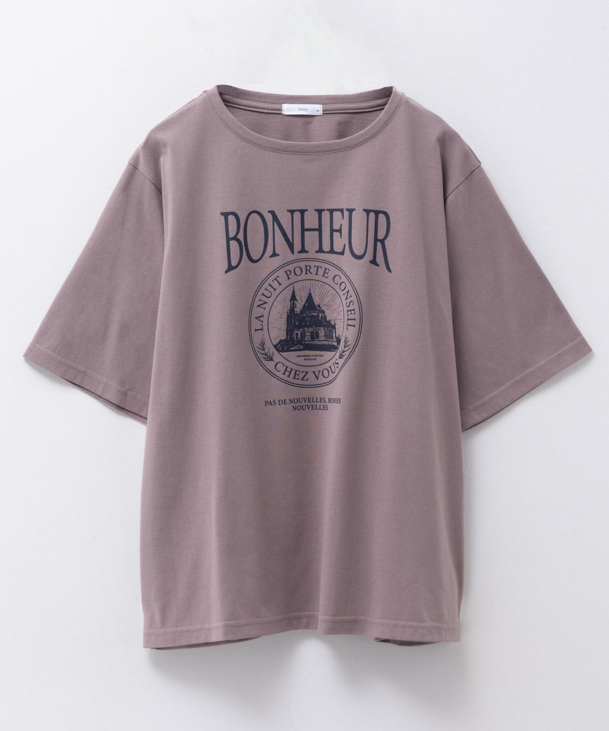 T-GRAPHICS カフェテイストプリントTシャツ レディース ネコポス 対応商品