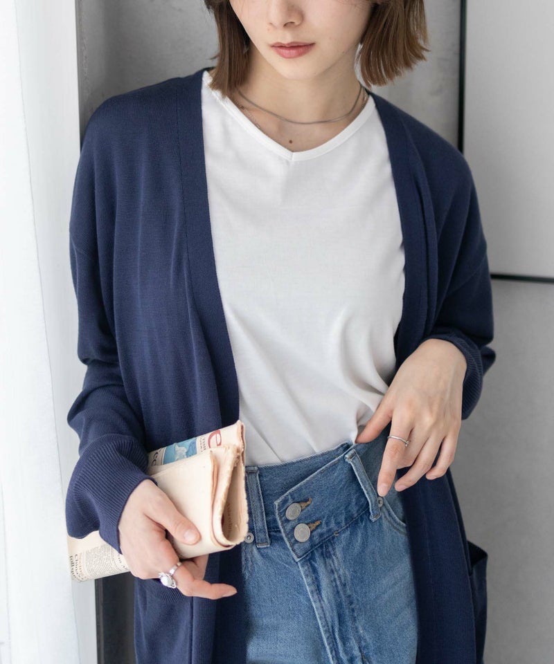 nAvy ニットトッパーカーディガンアンサンブル レディース商品画像-7