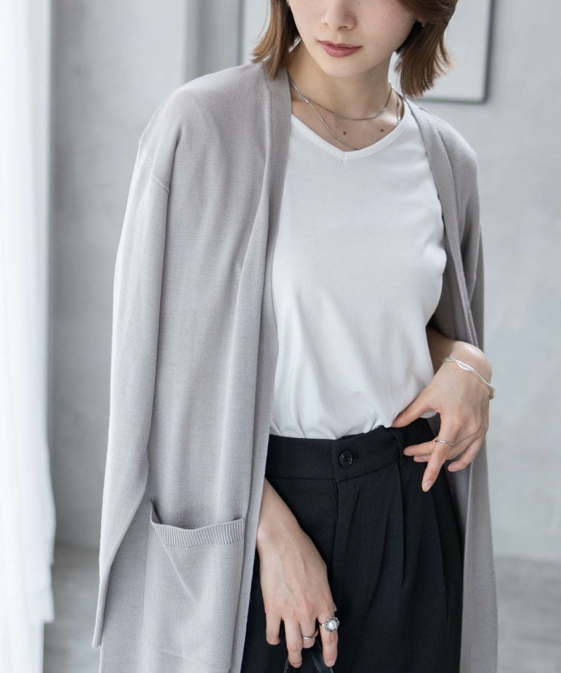 nAvy  ニットトッパーカーディガンアンサンブル レディース商品画像-12