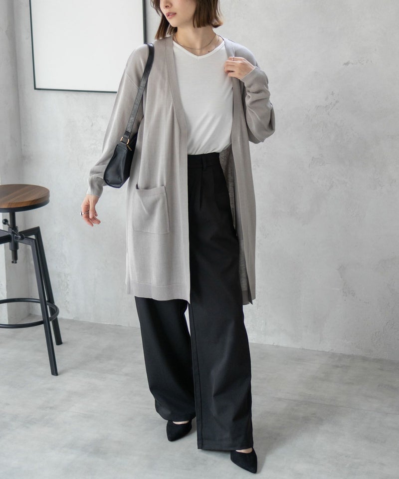 nAvy ニットトッパーカーディガンアンサンブル レディース商品画像-16