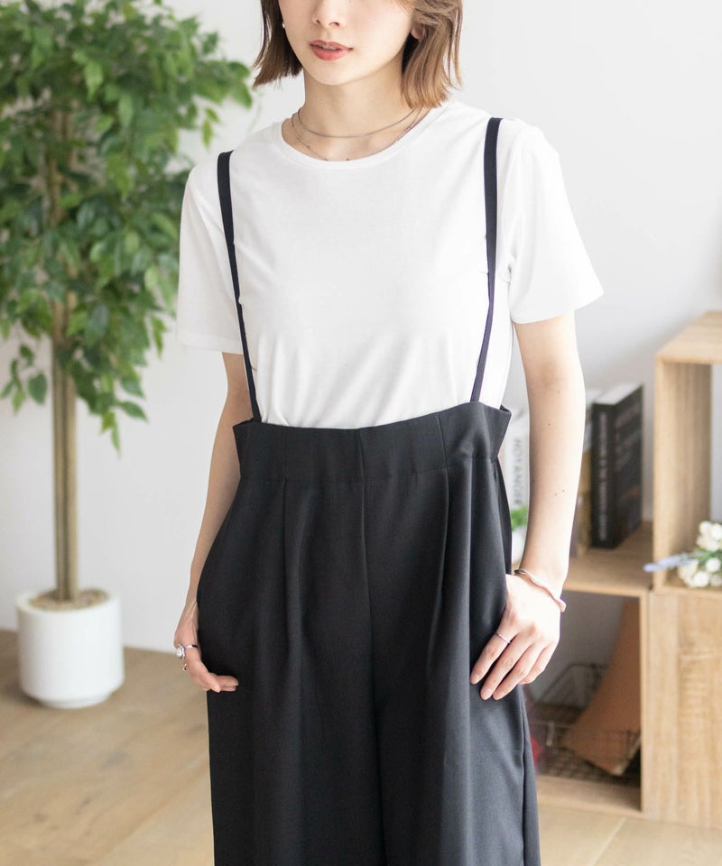 nAvy  杢麻ライクサロペットアンサンブル レディース商品画像-9