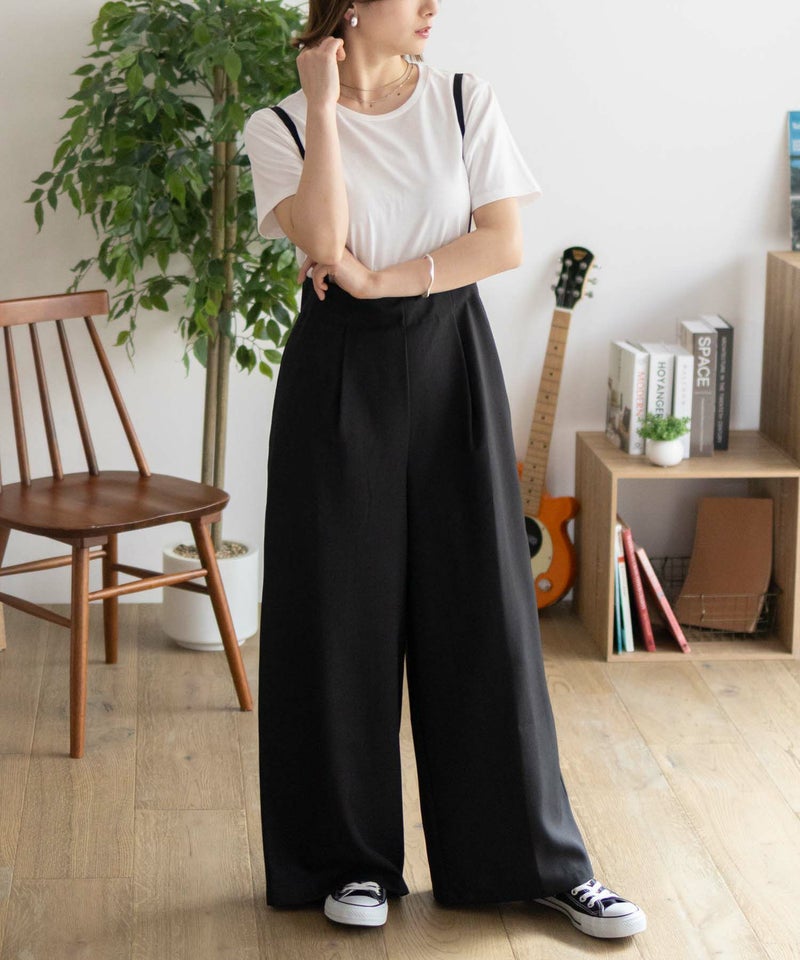 nAvy  杢麻ライクサロペットアンサンブル レディース商品画像-15