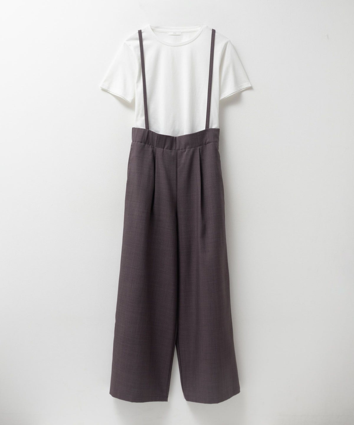 nAvy 杢麻ライクサロペットアンサンブル レディース