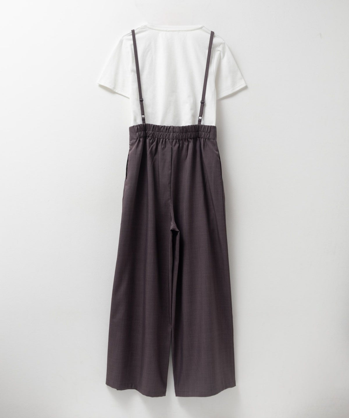 nAvy 杢麻ライクサロペットアンサンブル レディース