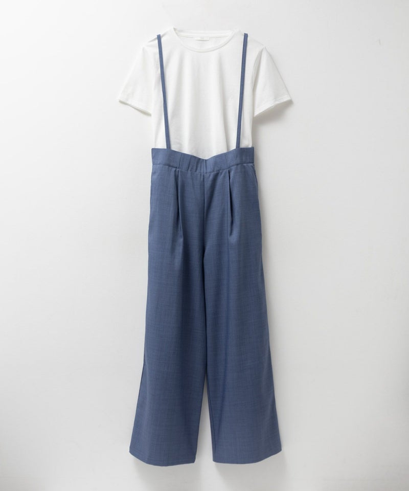 nAvy  杢麻ライクサロペットアンサンブル レディース商品画像-25