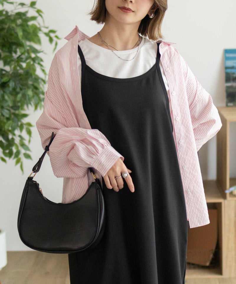 nAvy 杢麻ライクキャミワンピースアンサンブル レディース商品画像-4