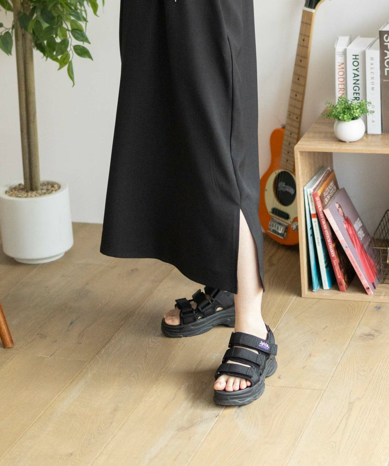 nAvy 杢麻ライクキャミワンピースアンサンブル レディース商品画像-7