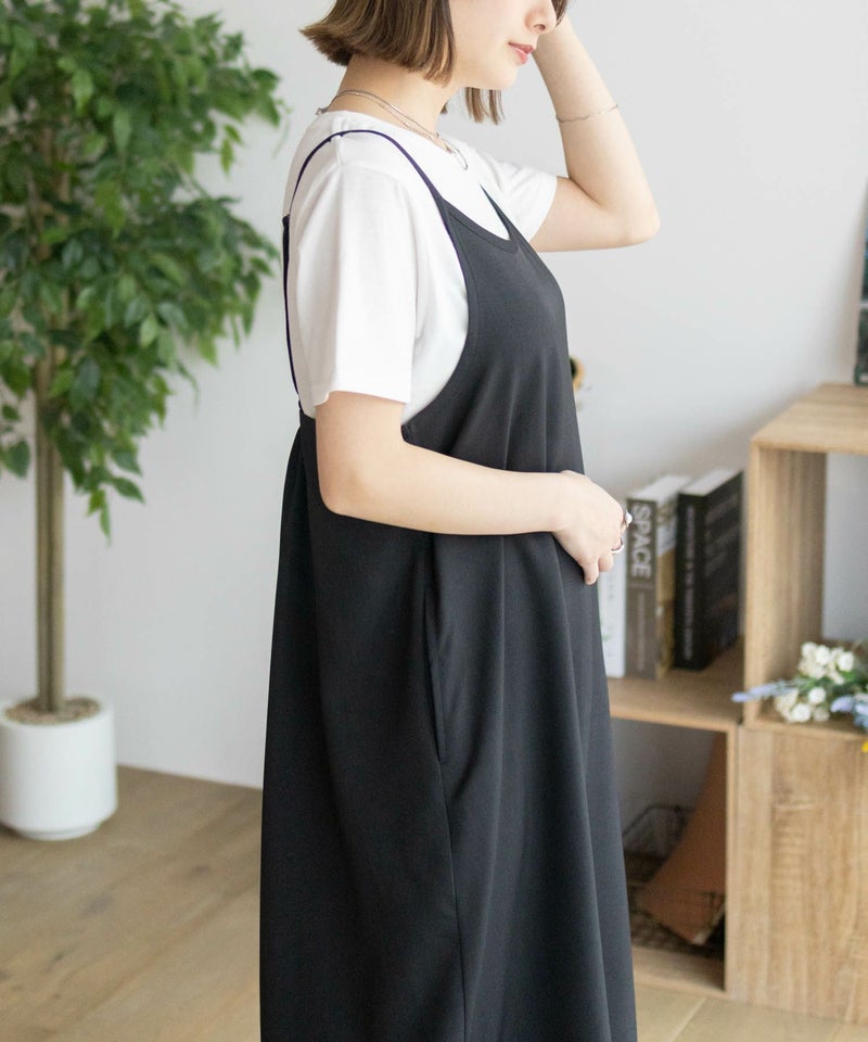 nAvy  杢麻ライクキャミワンピースアンサンブル レディース商品画像-8