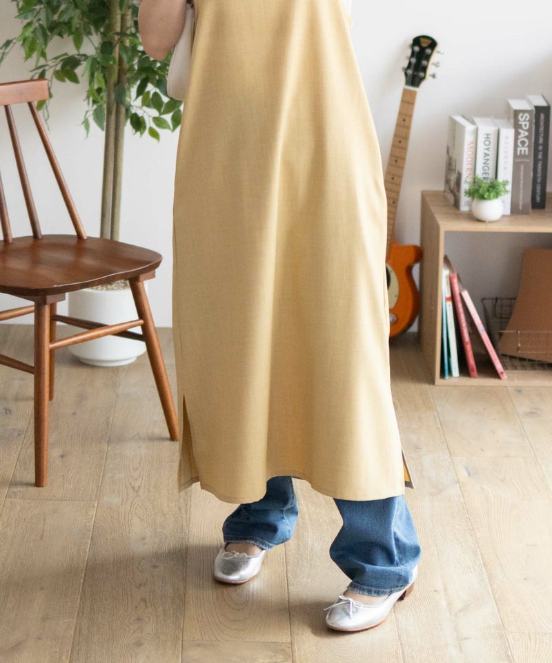 nAvy 杢麻ライクキャミワンピースアンサンブル レディース商品画像-18