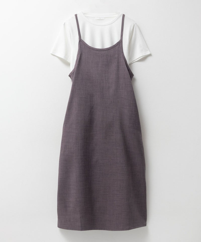 nAvy  杢麻ライクキャミワンピースアンサンブル レディース商品画像-23