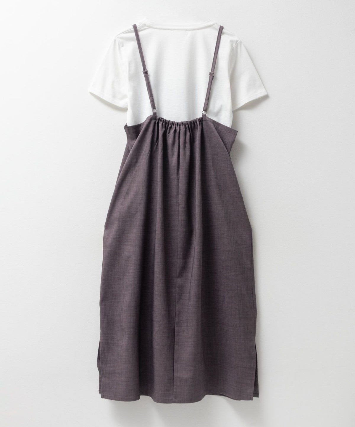 nAvy 杢麻ライクキャミワンピースアンサンブル レディース