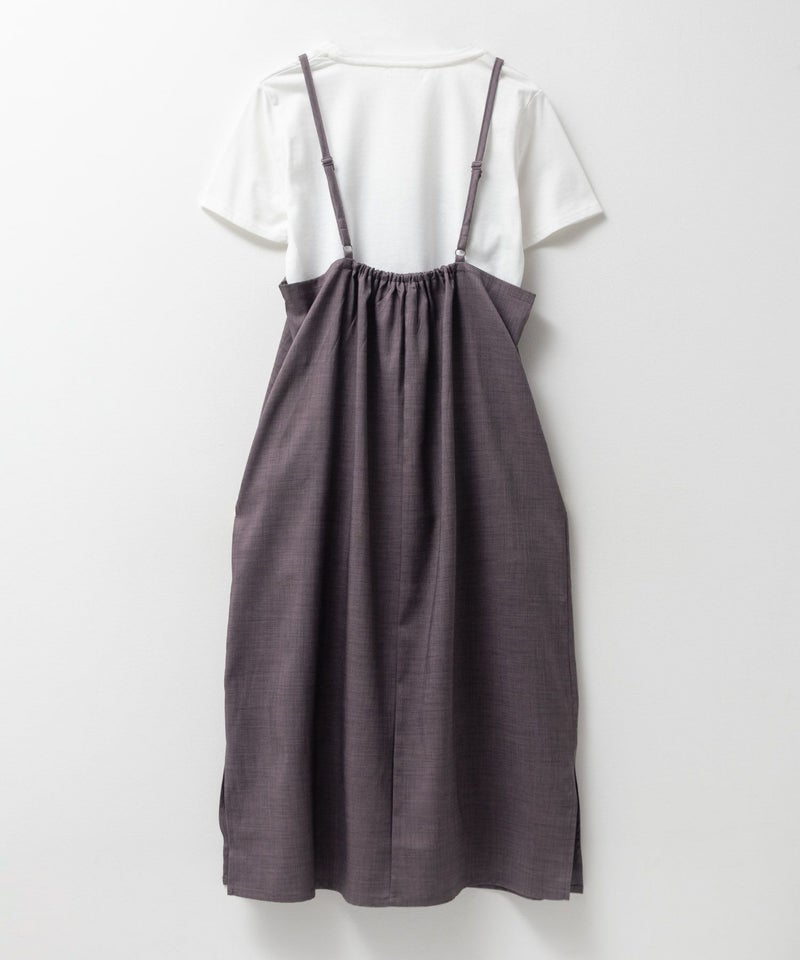 nAvy  杢麻ライクキャミワンピースアンサンブル レディース商品画像-24