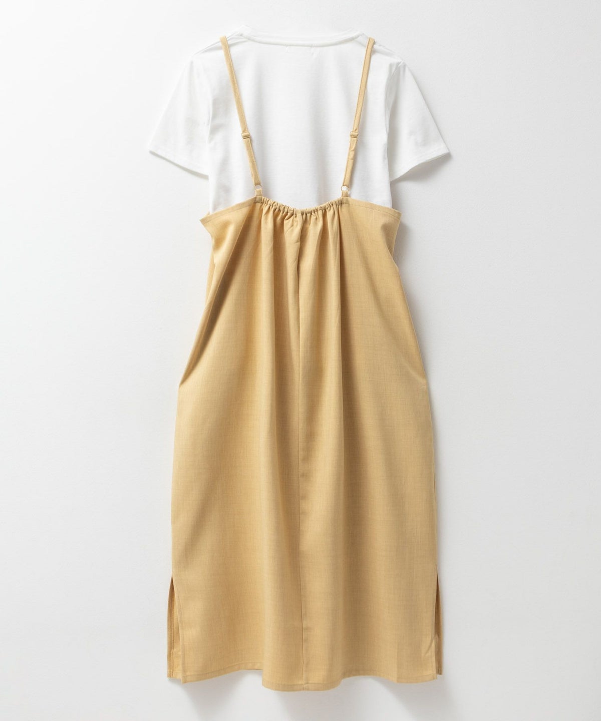 nAvy 杢麻ライクキャミワンピースアンサンブル レディース