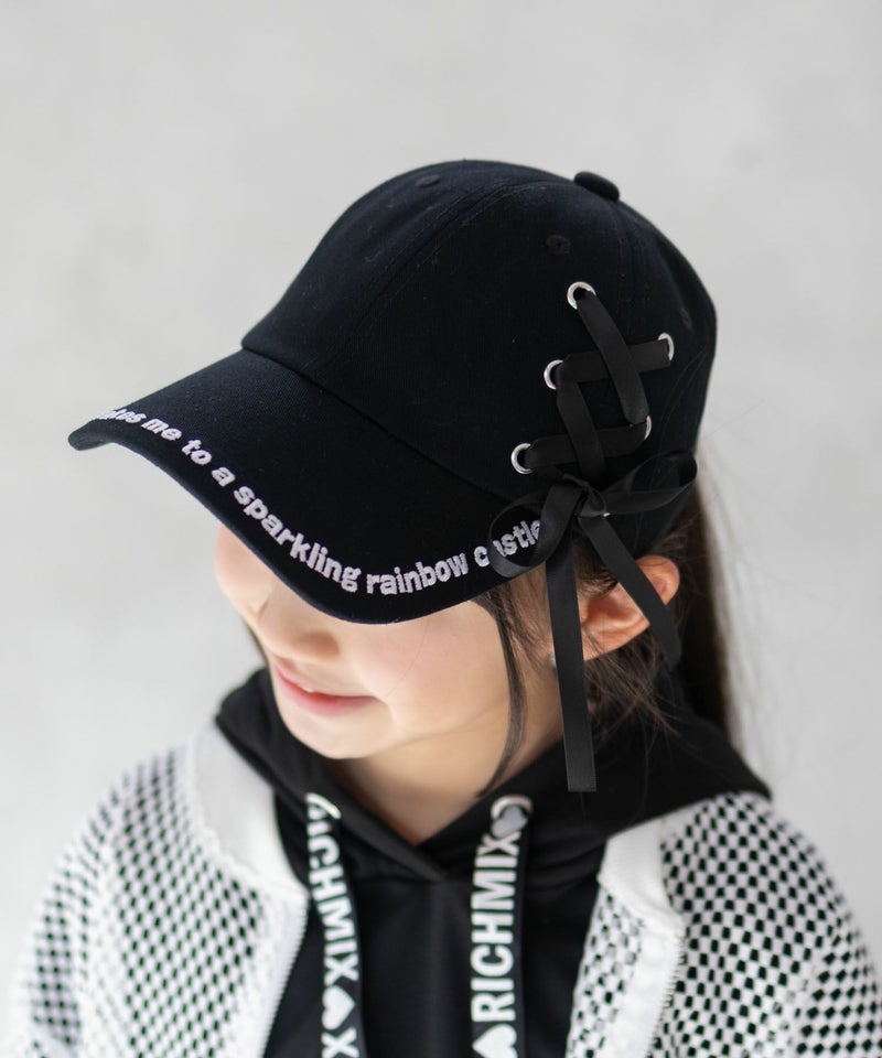 RICH MIX ツイルレースアップキャップ キッズ商品画像-1