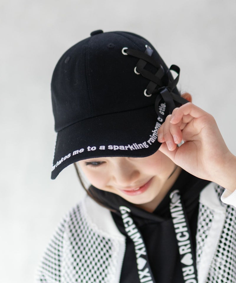 RICH MIX ツイルレースアップキャップ キッズ商品画像-4