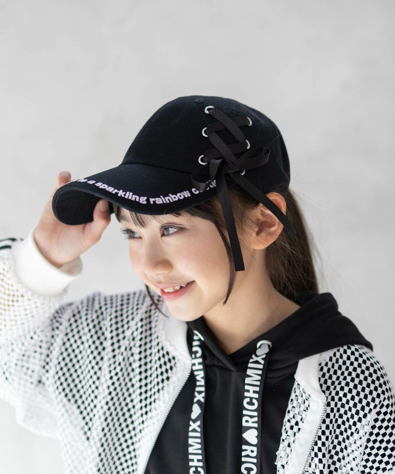 RICH MIX  ツイルレースアップキャップ キッズ商品画像-6