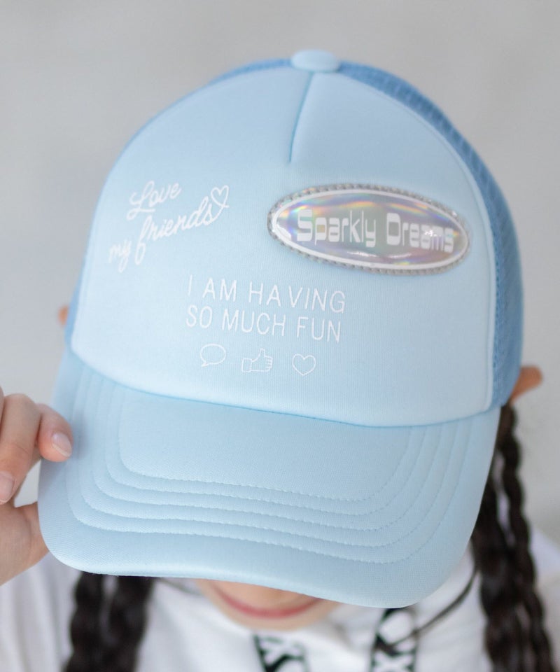 RICH MIX ロゴPV加工メッシュキャップ キッズ商品画像-2