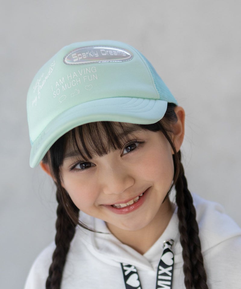 RICH MIX ロゴPV加工メッシュキャップ キッズ商品画像-3