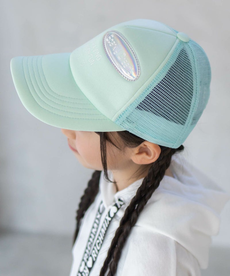 RICH MIX ロゴPV加工メッシュキャップ キッズ商品画像-7