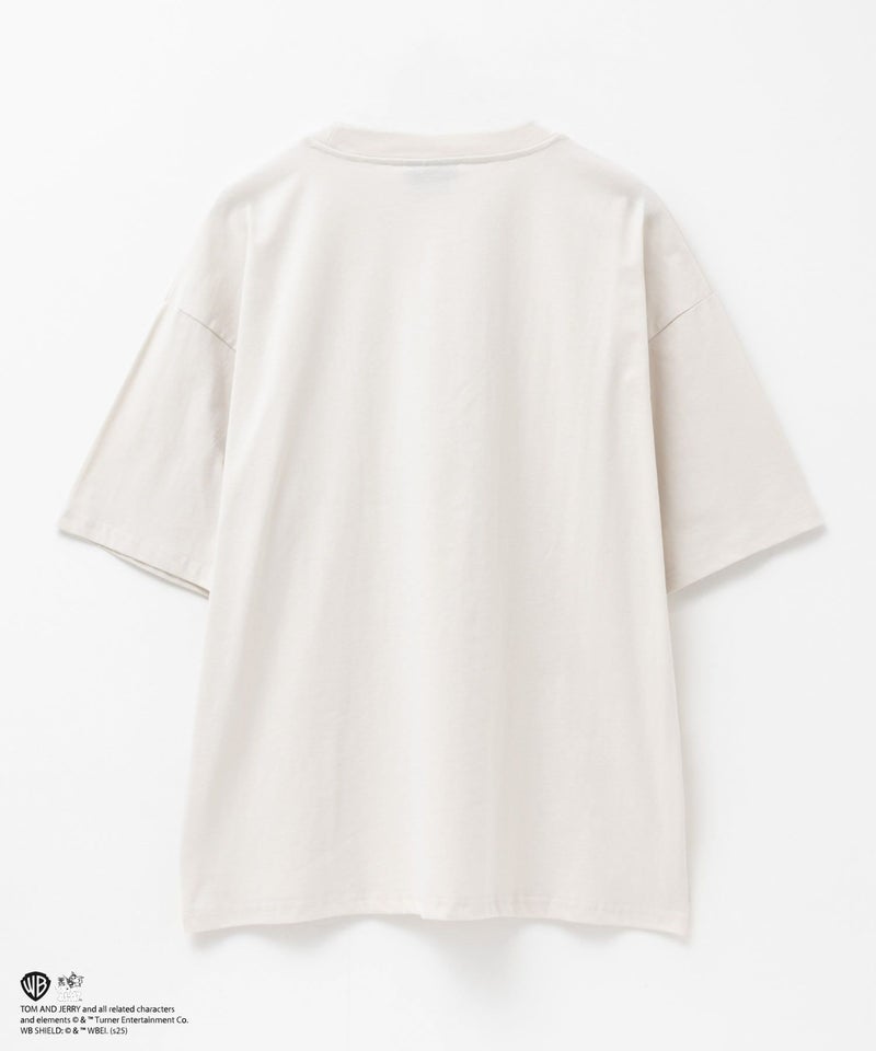 Tom and Jerry ピグメントライクTシャツ メンズ メール便 対応商品商品画像-4