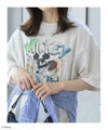 Disney ミッキーマウス / ロックプリントTシャツ メンズ メール便 対応商品商品サムネイル-5