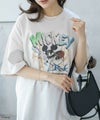Disney ミッキーマウス / ロックプリントTシャツ メンズ メール便 対応商品商品サムネイル-7