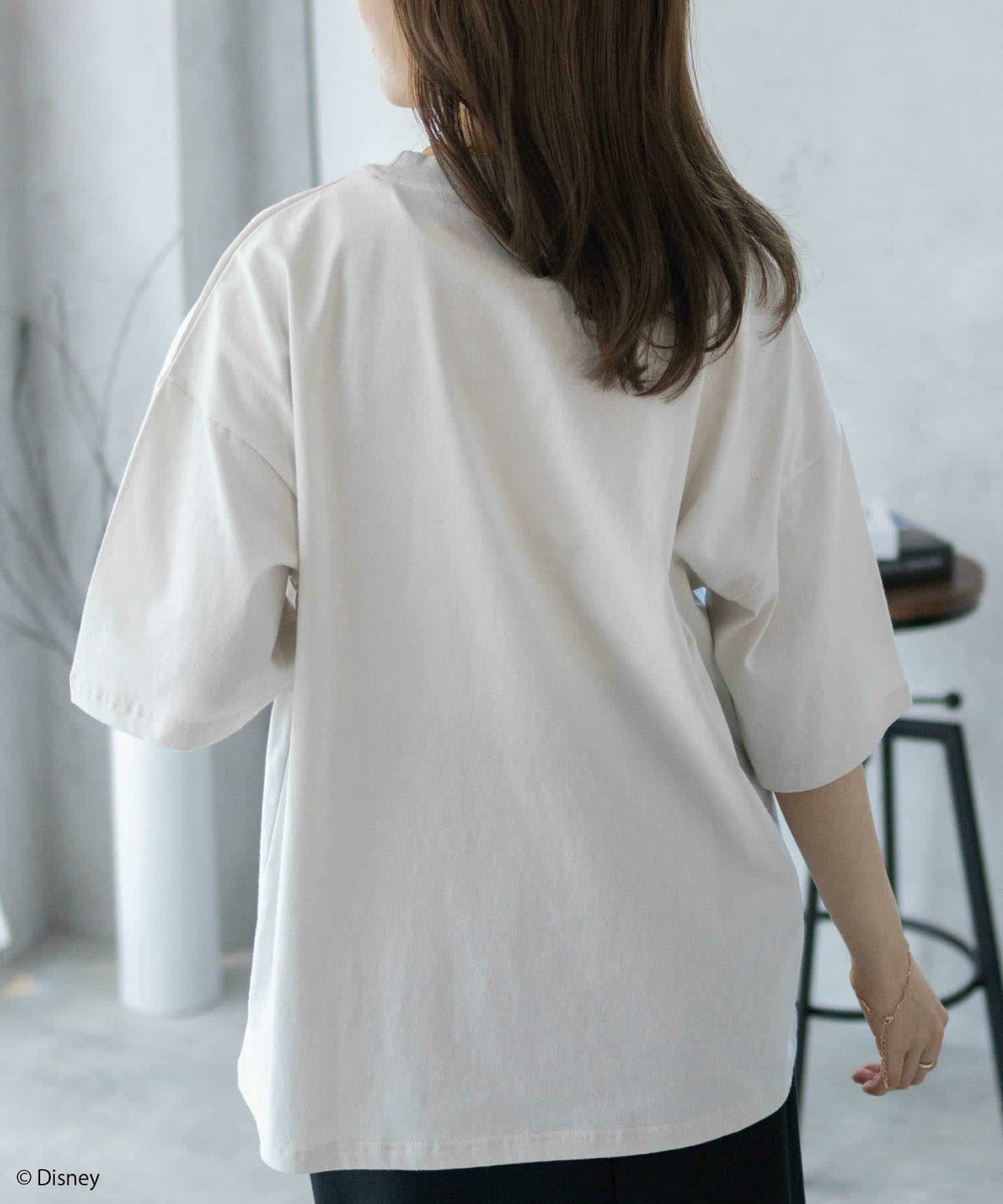 Disney ミッキーマウス / ロックプリントTシャツ メンズ ネコポス 対応商品