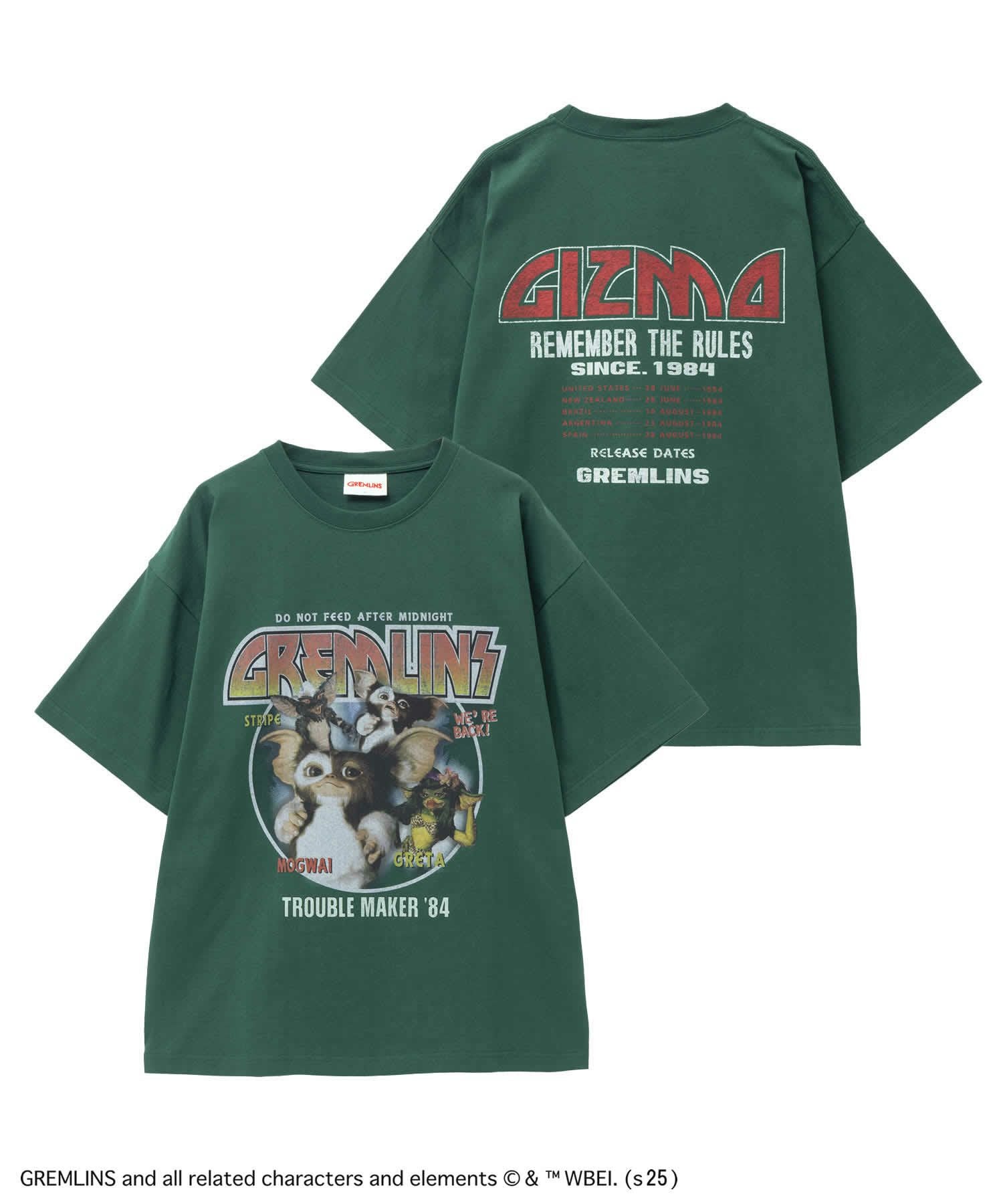 GREMLINS バンドTシャツ メンズ