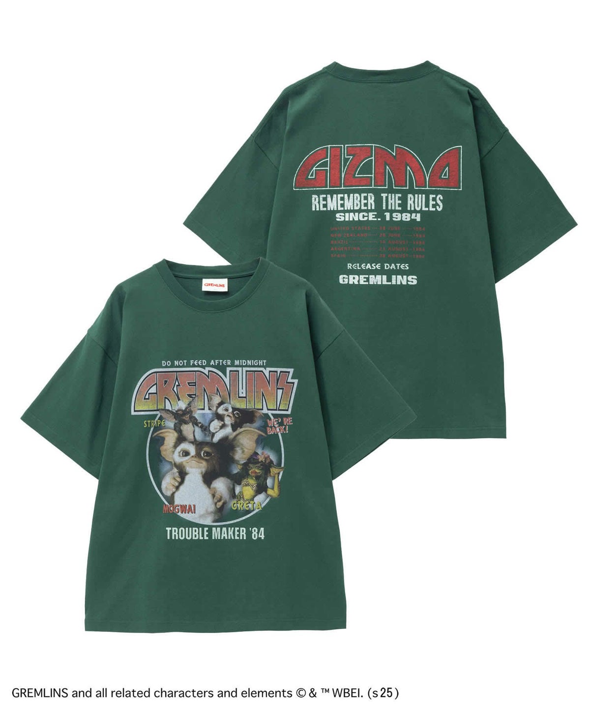 GREMLINS バンドTシャツ メンズ ネコポス 対応商品