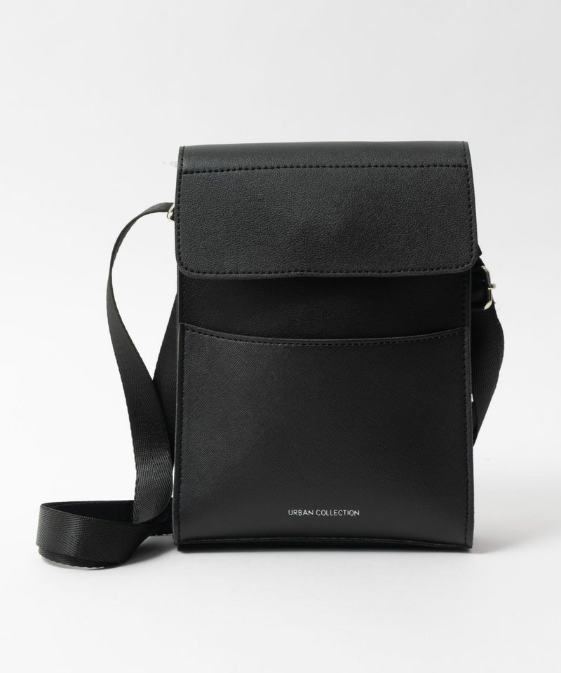 URBAN COLLECTION ボックス型フラップショルダーバッグ商品画像-1