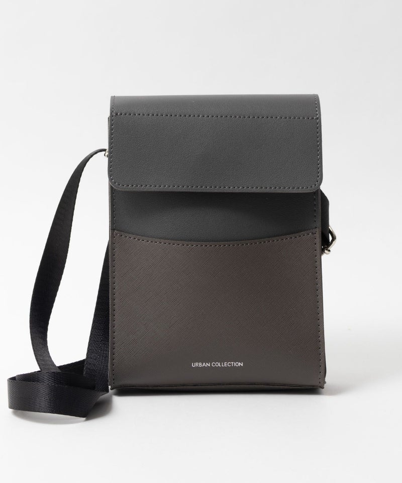 URBAN COLLECTION ボックス型フラップショルダーバッグ商品画像-2