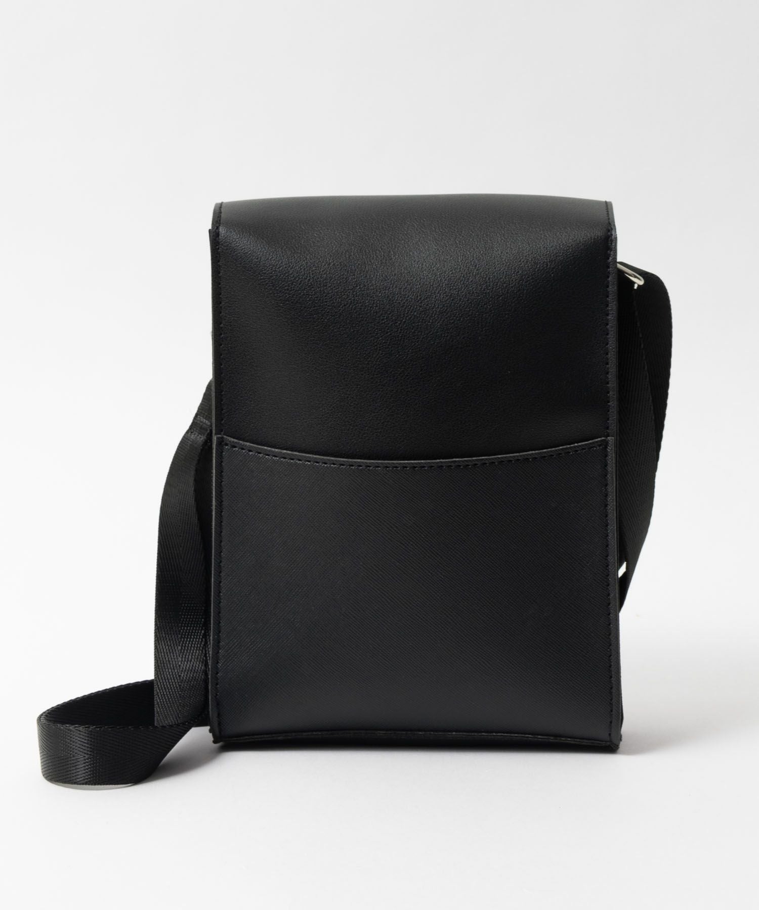 URBAN COLLECTION ボックス型フラップショルダーバッグ