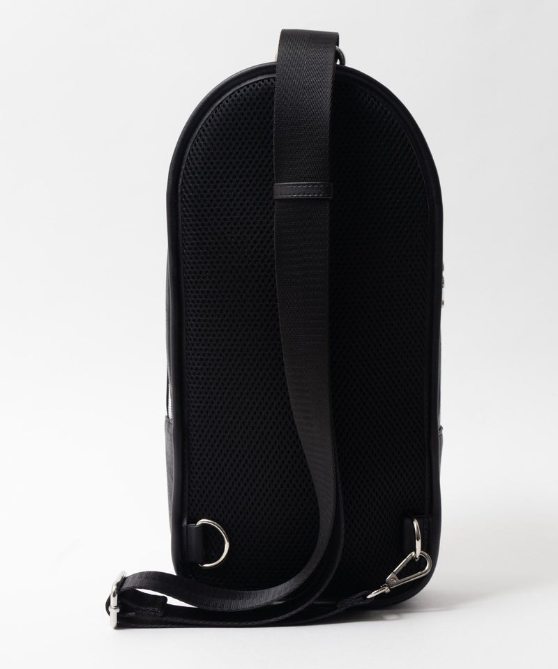 NAVY  ポリデニム・合皮切替ボディバッグ商品画像-4