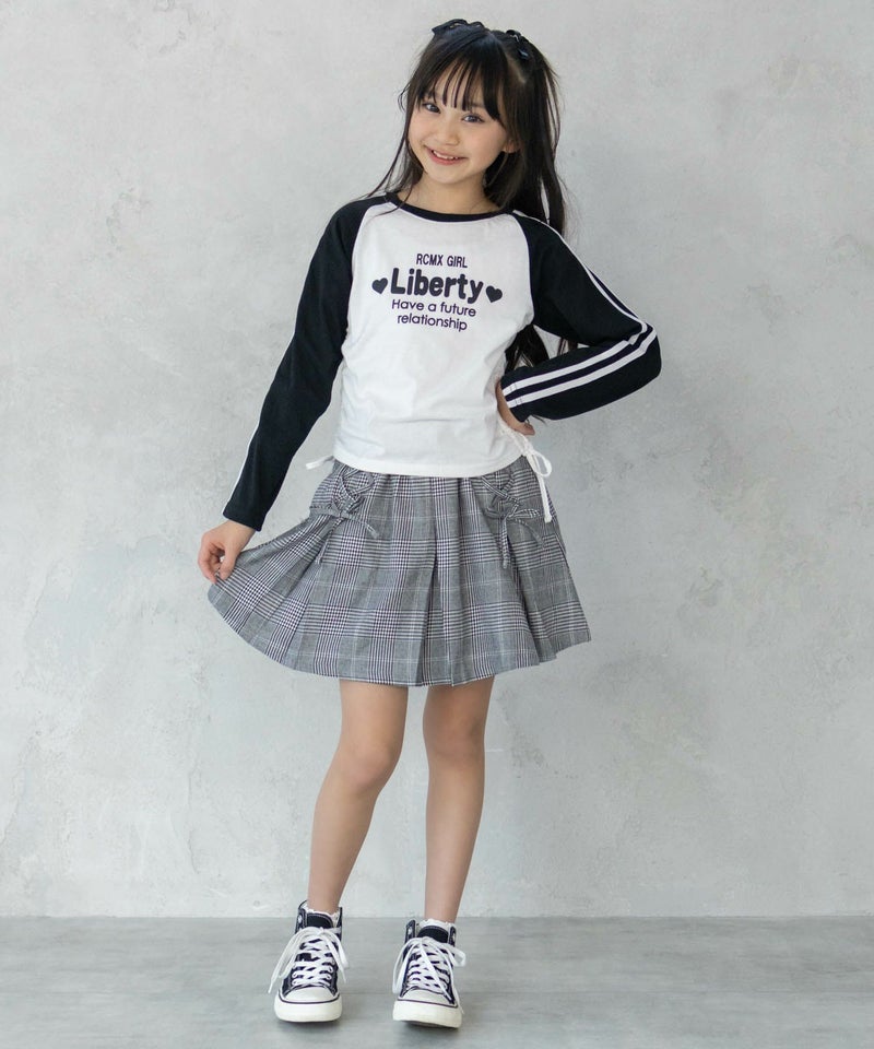 RICH MIX レースアップ長袖Tシャツ キッズ メール便 対応商品商品画像-10