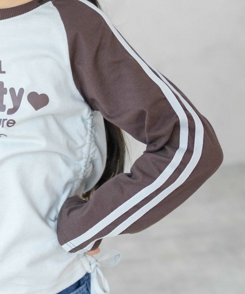 RICH MIX レースアップ長袖Tシャツ キッズ メール便 対応商品商品画像-14